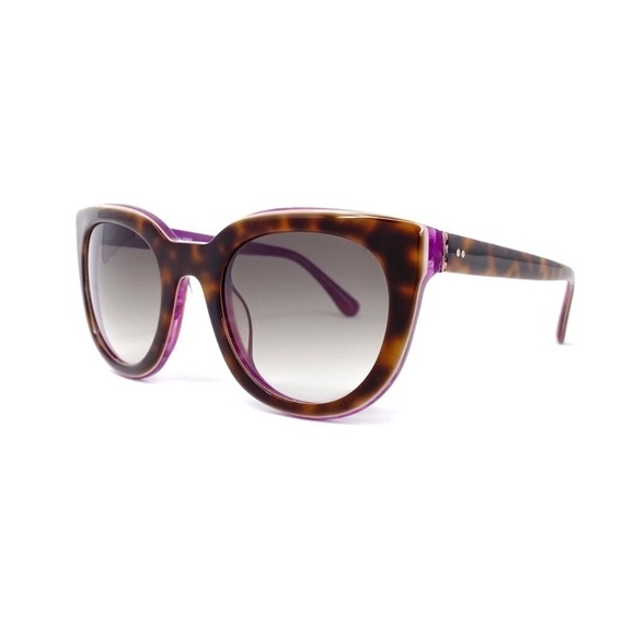Derek Lam Lore Sunglasses Tortoise Brown and Pink Sunnies main image 5